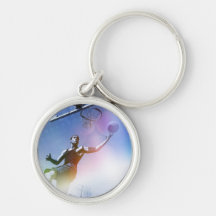 Basketball Player Slam Dunk Key Chains