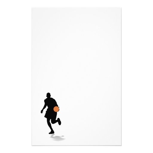 Basketball Player Stationery