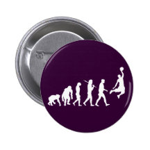 Basketball slam dunk evolution of basketball gift buttons