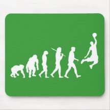 Basketball slam dunk evolution of basketball gift mousepad