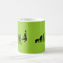 Basketball slam dunk evolution of basketball gift coffee mugs