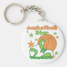 Basketball Star Shoe T-shirts and Gifts Key Chain