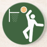 Basketball Symbol Coaster