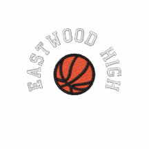 Basketball Team - Customisable Embroidered Hooded Sweatshirt