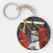 Basketball Two Against One Key Chains