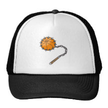 basketball whip mace hat