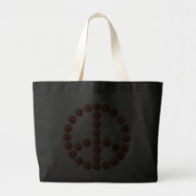 Basketballs Peace Sign Bag