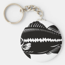 Bass Bait Clothing & Gear Keychain