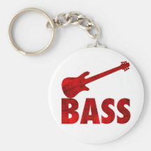 Bass Guitar Key Chain