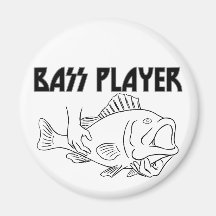 Bass Player Magnets