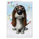 Basset Hound Christmas Greeting Cards