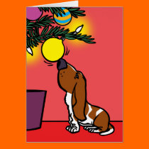 BASSET hound CURIOSITY cards