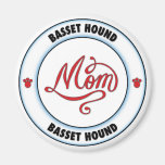 BASSET HOUND mum Magnets