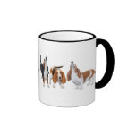 Basset Hounds Ringer Mug