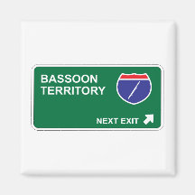Bassoon Next Exit Magnet