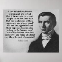 Bastiat Finer Clay Quote Posters