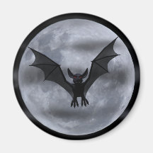 Bat Moon Magnet