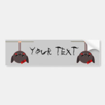 bat on a wire vampire bumper stickers