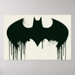 Bat Symbol - Batman Logo Spraypaint Posters