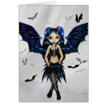 "Bat Wings" Greeting Card