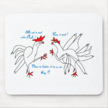 BATAILLE DE COQS.jpg Tapis De Souris