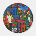 Batak Dance Refrigerator Magnets