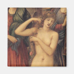 Bath of Venus, Burne Jones, Vintage Victorian Art Refrigerator Magnets
