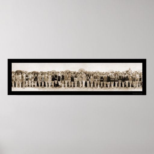Bathing Beauty Pageant Photo 1925 Posters