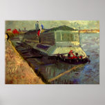 Bathing Float on the Seine at Asniere by Van Gogh. posters