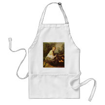 Bathsheba At Her Toilet Seen By King David. [1] Aprons