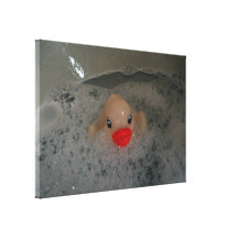 Bathtub Stretched Canvas Prints