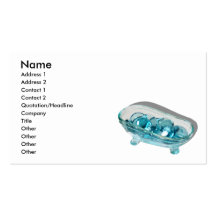 BathtubWaterGems092110, Name, Address 1, Addres... Business Card Templates