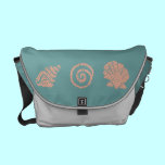 Batik Seashell Trio Communter Bag messenger bags