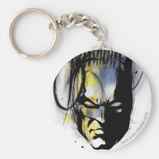 Batman Airbrush Portrait Key Chain