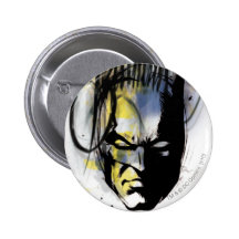 Batman Airbrush Portrait Pinback Buttons