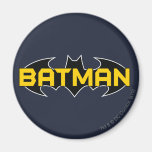 Batman Black and Yellow Logo Magnets