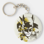 Batman Cowl and Skulls Keychain