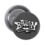 Batman Graffiti Name Button
