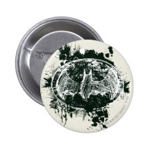Batman Grunge Splatter Sketch Buttons