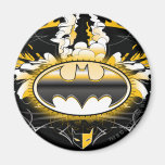 Batman Logo with Cars Refrigerator Magnet
