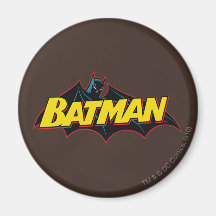 Batman Old School Logo Magnet