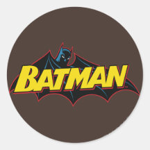 Batman Old School Logo Sticker