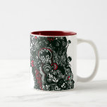 Batman Skulls/Ink Doodle Mug