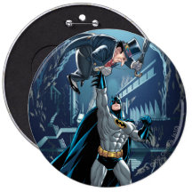 Batman vs. Penguin Pinback Buttons