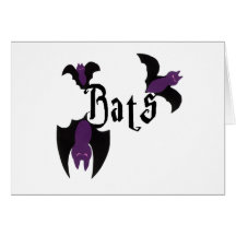 Bats Greeting Cards