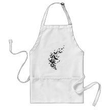 Bats on White Aprons