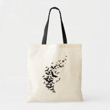 Bats on White Bags