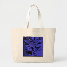 Bats Rock! Canvas Bag