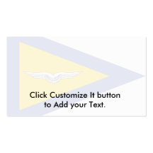 Battalion Commander, Air Force, Germany Business Card Template