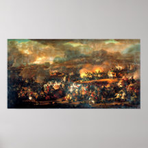 Battle of Leipzig Print